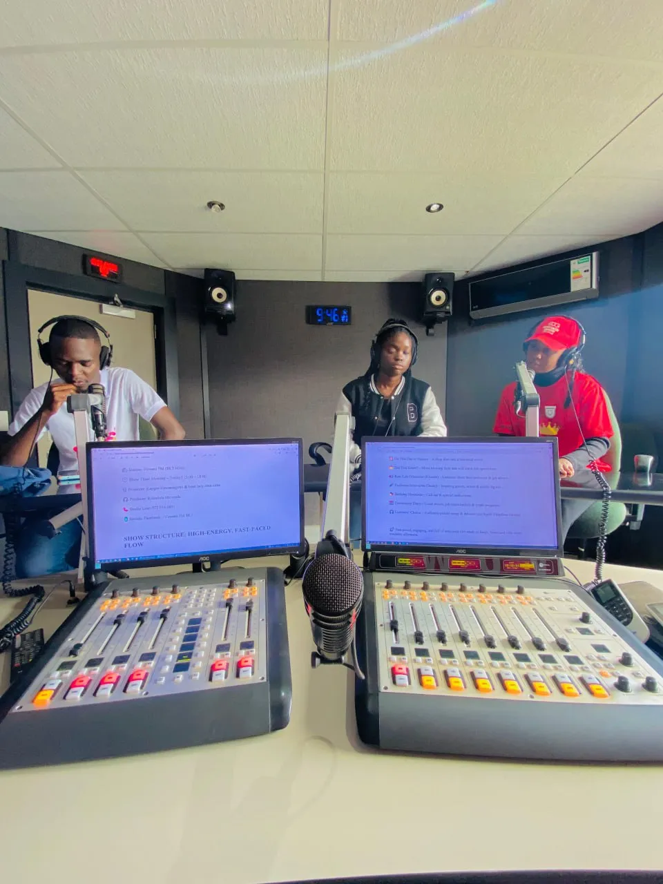 Global Youth Week Broadcast Table