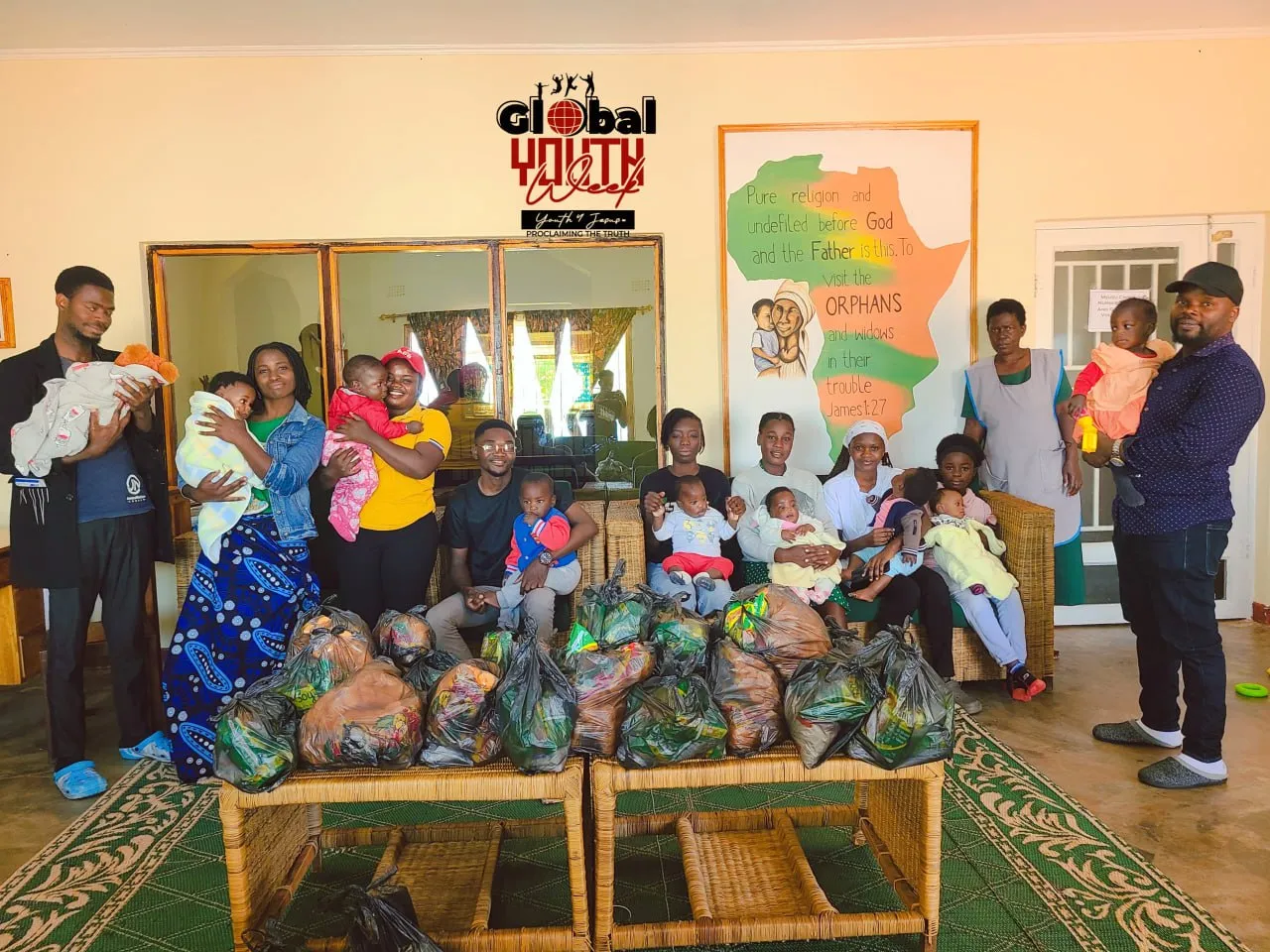 Global Youth Week Children Visit